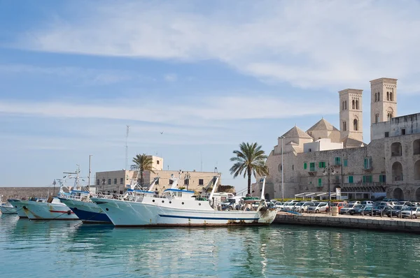 Panoramiczny widok z molfetta. Apulia. — Zdjęcie stockowe