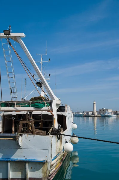 Panoramatický pohled na molfetta. Apulie. — Stock fotografie