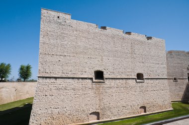 Norman- Swabian Castle. Barletta. Apulia. clipart