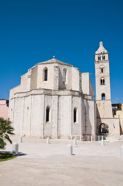 Kathedraal van st. maria maggiore. Barletta. Apulië. — Stockfoto