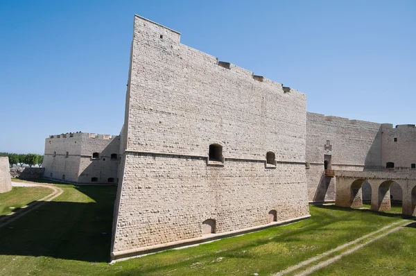 Norman-Zwabisch kasteel. Barletta. Apulië. — Stockfoto