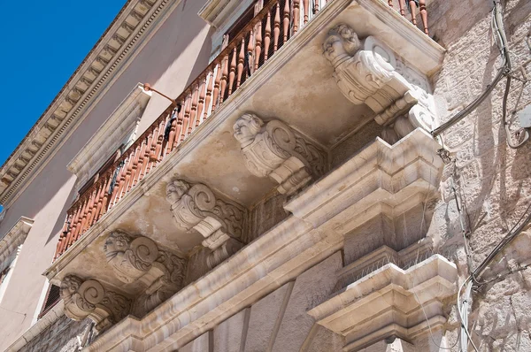 Balcón histórico . — Foto de Stock