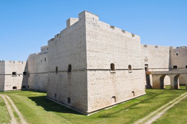 Norman- Swabian Castle. Barletta. Apulia. clipart