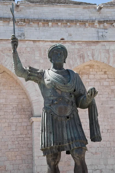 The Colossus of Barletta. Apulia. — Stock Photo, Image