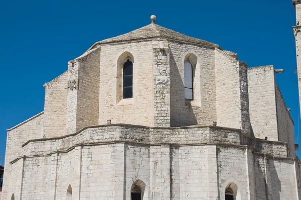 Kathedraal van st. maria maggiore. Barletta. Apulië. — Stockfoto