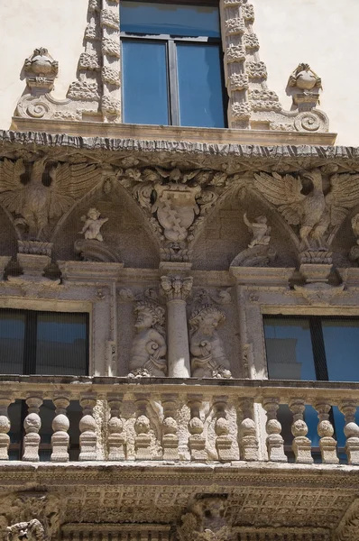 Palacio della marra. Barletta. Apulia. —  Fotos de Stock