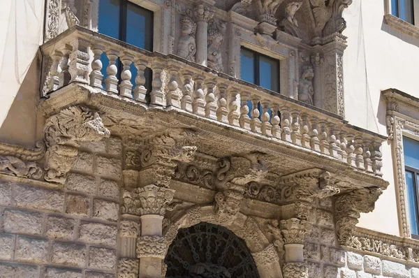 Палац della marra. Barletta. Апулія. — стокове фото