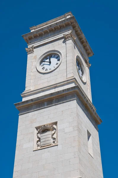 Wieża zegarowa. Barletta. Apulia. — Zdjęcie stockowe