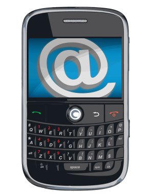  cell phone mail clipart