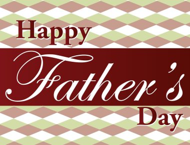 Father's Day text illustration over a nice background. clipart