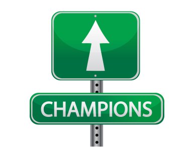 Champions sign clipart