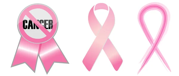 Cancer Awareness Ribbons — Stock Photo, Image