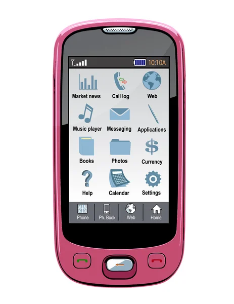 Cellulare, PDA e GPS . — Foto Stock