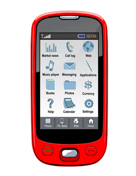 Cell phone, PDA and GPS. — Zdjęcie stockowe