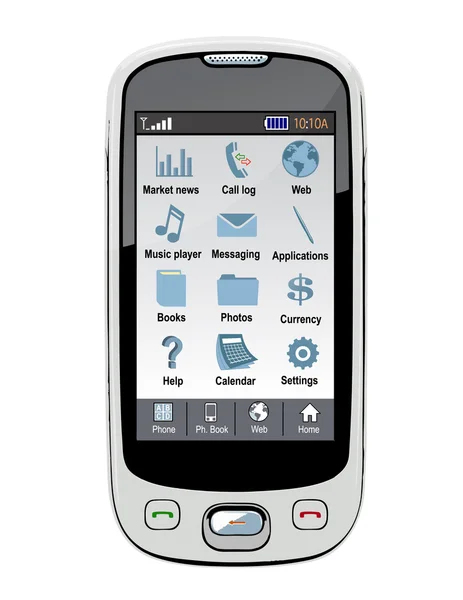 Teléfono celular, PDA y GPS . —  Fotos de Stock
