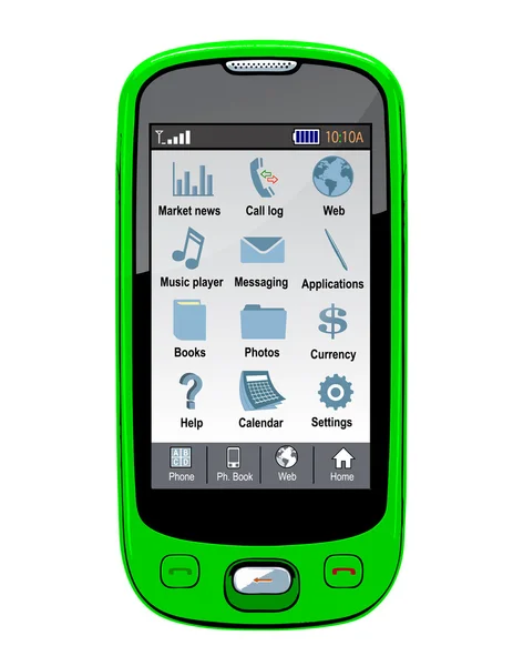 Cell phone, PDA and GPS. — Φωτογραφία Αρχείου