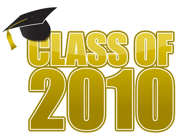 Klasse van 2010 - afstuderen 2010 — Stockfoto