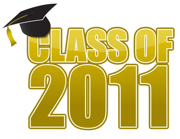 Classe de 2011 - Graduação 2011 — Fotografia de Stock