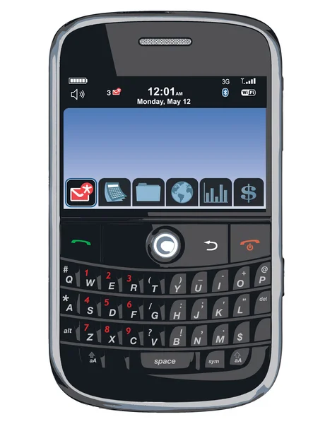 Мобильный телефон / КПК / Blackberry — стоковое фото