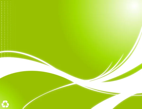 Green Environmental Recycling Business Background — Zdjęcie stockowe