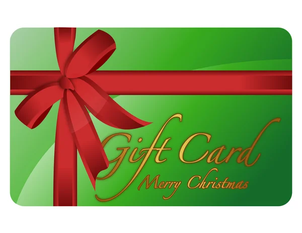 Merry Christmas Generic gift card File available. — Stock Photo, Image