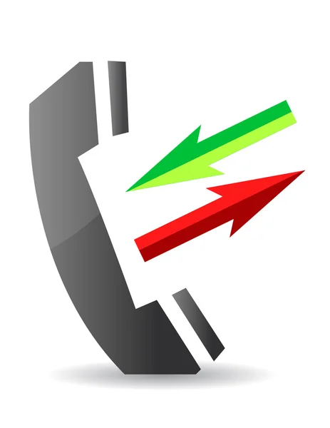 Icono de llamada — Foto de Stock