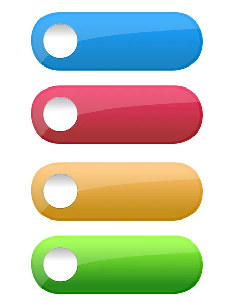 Web Buttons — Stock Photo, Image