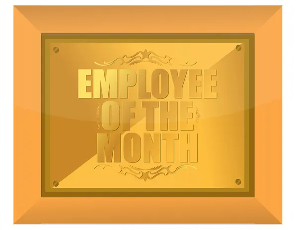 Pracownik nagrodę miesiąca — Zdjęcie stockowe