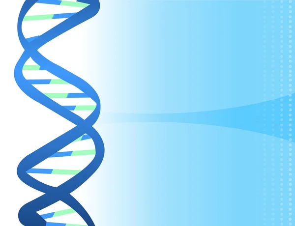 DNA-strengen op achtergrond — Stockfoto
