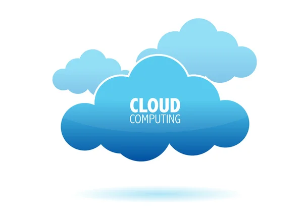 Cloud Computing-Konzept — Stockfoto