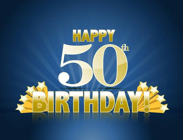 50Th Cumpleaños —  Fotos de Stock