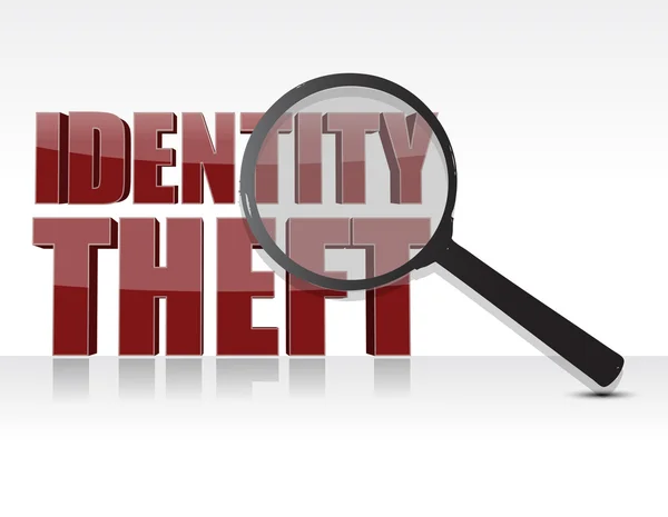 Pencurian identitas — Stok Foto