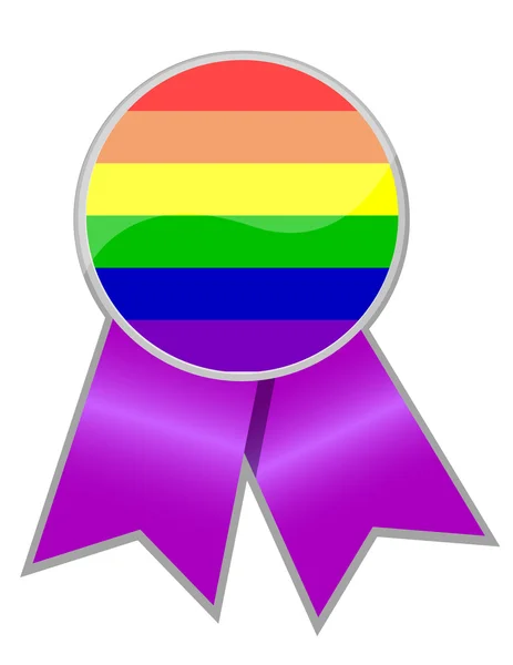 Pride Support Ribbon — Stock Photo, Image