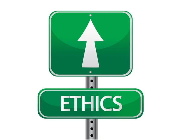 Ethics sign — Stock Photo, Image