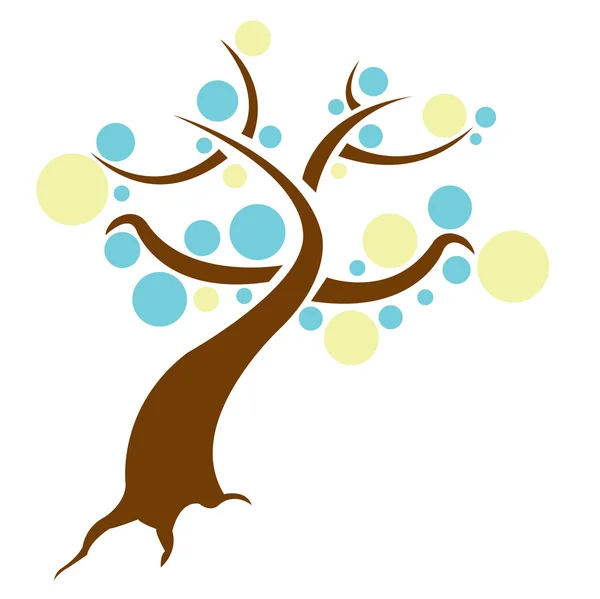 Designer tree — Stock Photo, Image