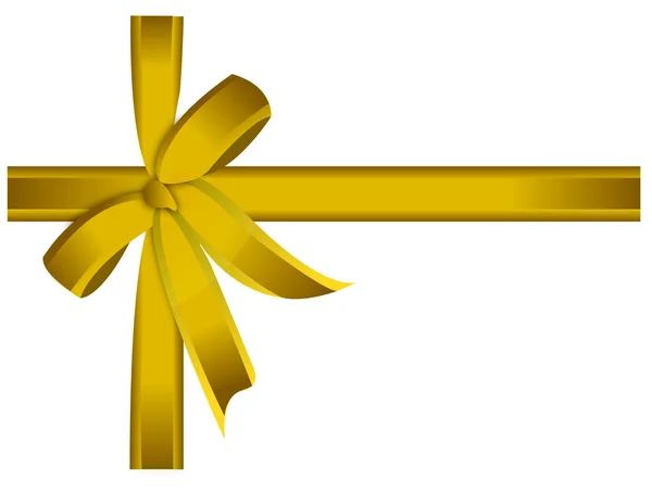 Gold cross ribbon and bow file available. — Stock fotografie