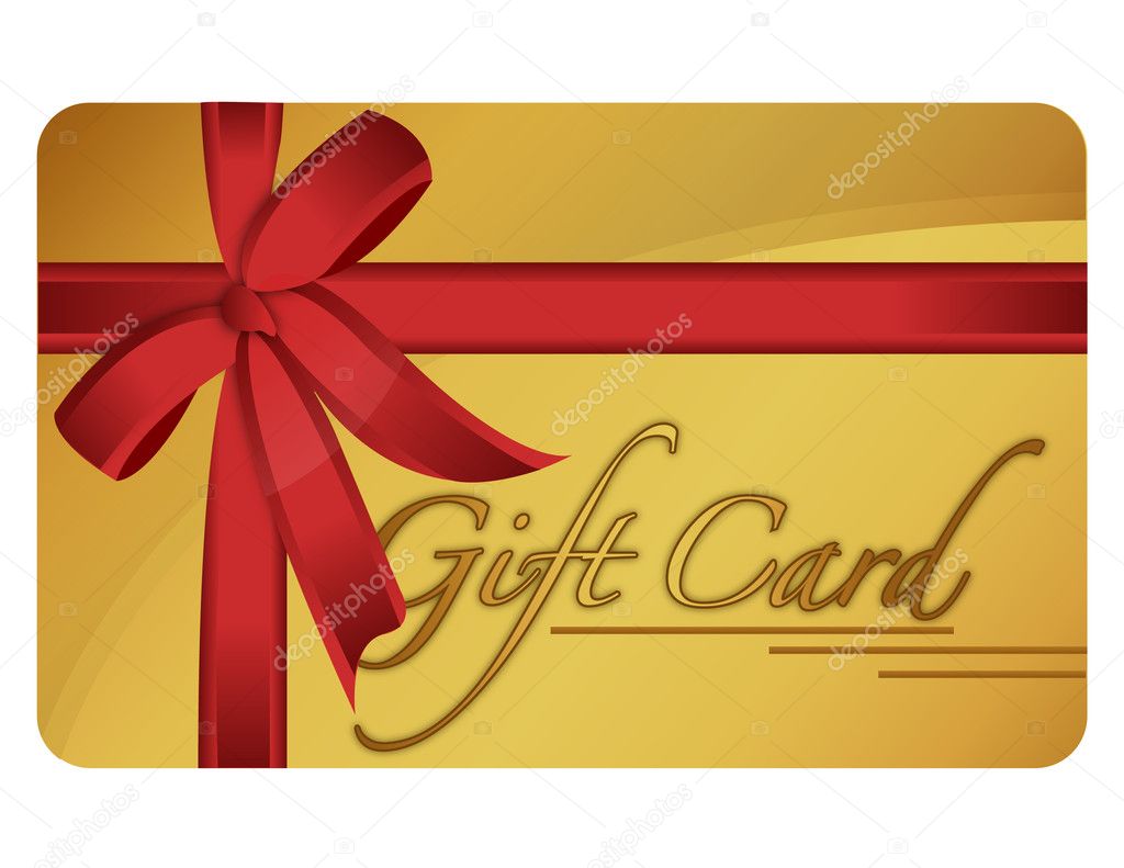 Gold gift card File available.