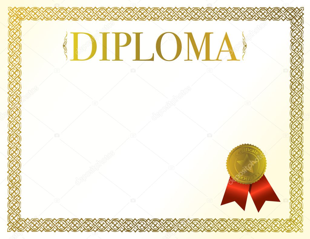 Diploma Frame Stock Photo By ©alexmillos 6414239