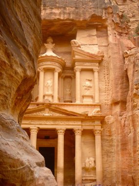 Al khazneh - petra antik kenti, jordan hazine