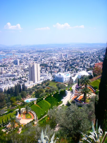 Bahai-templet i haifa, israel — Stockfoto