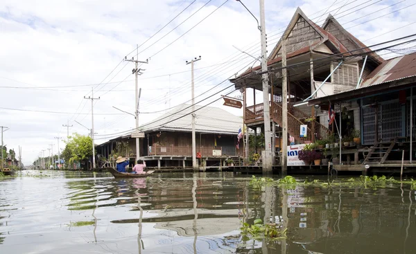 stock image Floating village