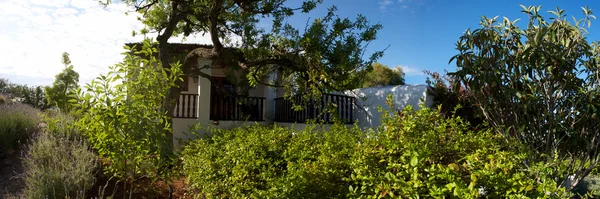 Śródziemnomorski dom w ibiza — Zdjęcie stockowe