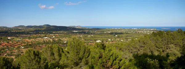 Panoramic landscape in Ibiza — Stok fotoğraf
