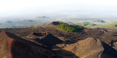 Volcano Etna clipart