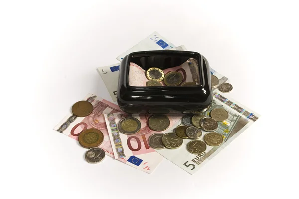 stock image Ero money and box