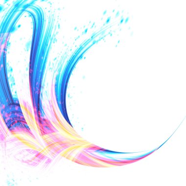 soyut renkli gradyan dalgalar