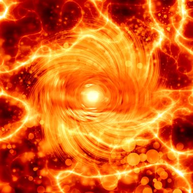 parıldayan hareket plazma ve huni