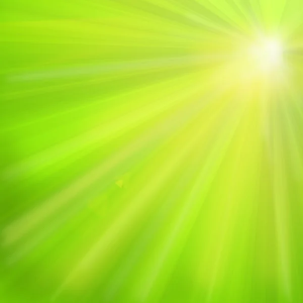 Зелений фон Сонячний — стокове фото