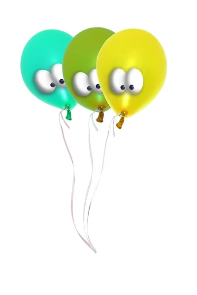 Balões cómicos — Fotografia de Stock