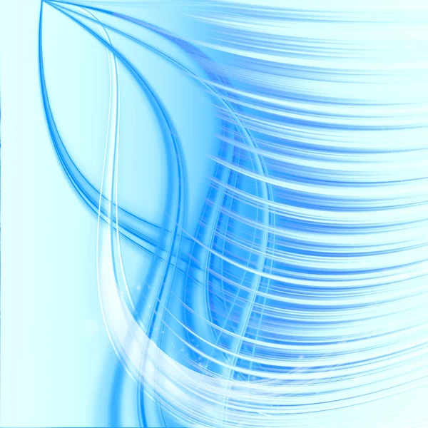 Onda azul abstracta — Foto de Stock
